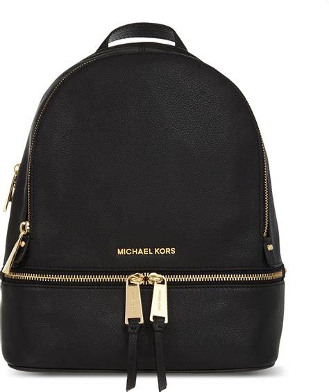 rhea mini leather backpack michael kors|Michael Kors rhea small backpack.